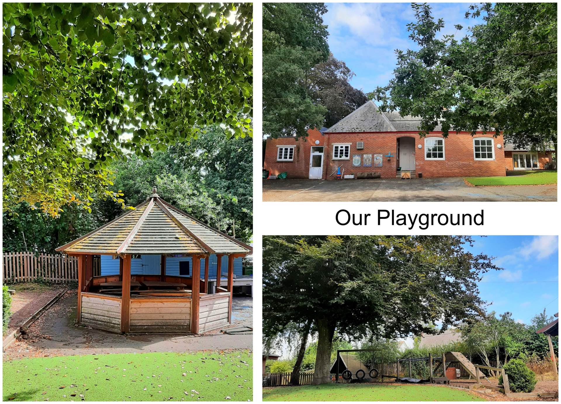 Our Playground at Brampford Speke Primary School